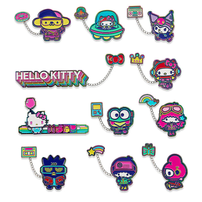 Kidrobot Hello Kitty and Friends Kawaii Enamel Pin Series: (1 Blind Box) - Slowecono mycoach