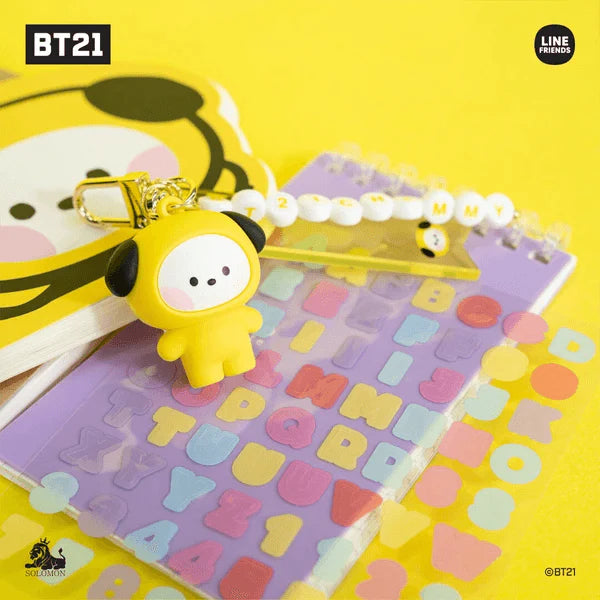 BT21 Minini Figure Personalizable Keyring - Chimmy - Slowecono mycoach