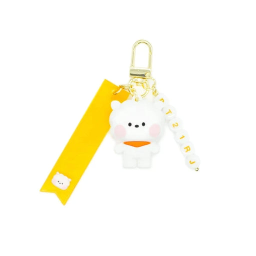 BT21 Minini Figure Personalizable Keyring - RJ - Slowecono mycoach