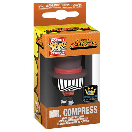 My Hero Academia Pocket Pop! Keychain Mr. Compress - Slowecono mycoach