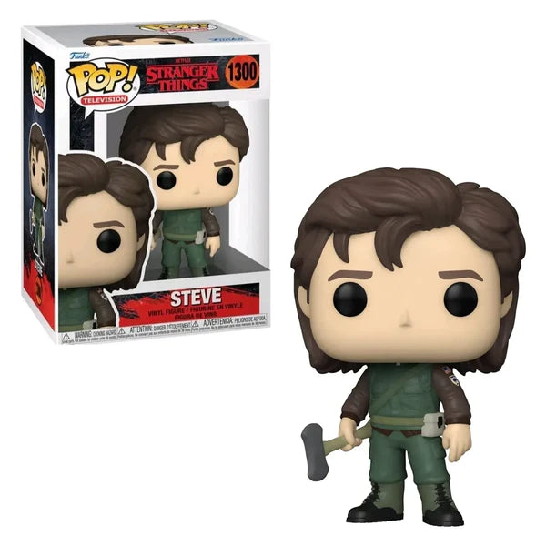 Stranger Things Season 4 Pop! Vinyl Figure Steve Harrington with Axe [1300] - Slowecono mycoach